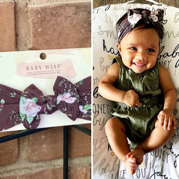 NWT Baby Wisp Infant Headwrap Bow - Picture 1 of 8